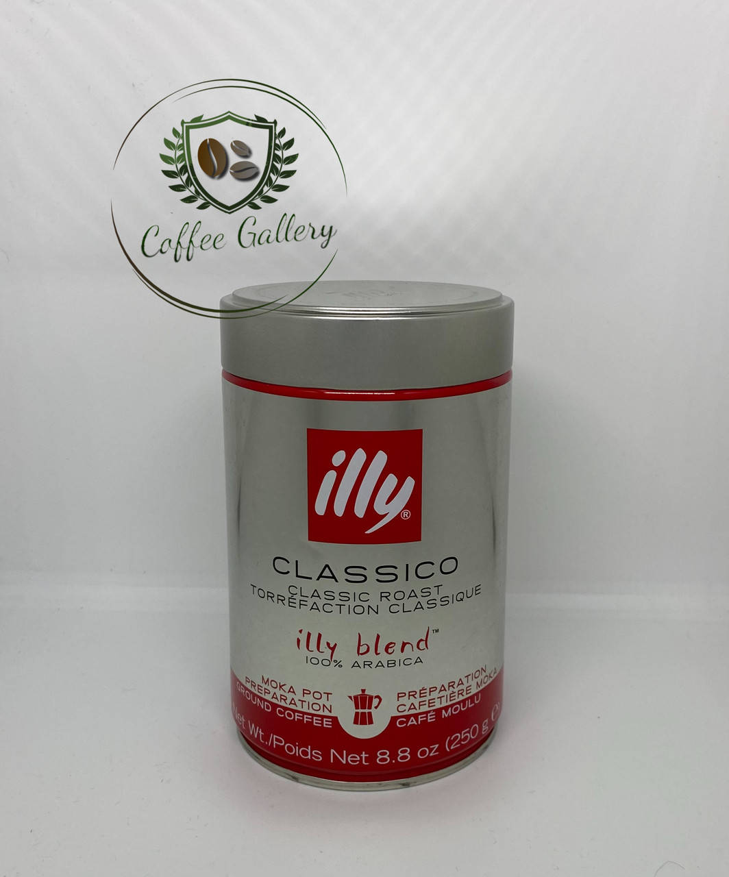 

Кава мелена ILLY Classico Moka Pot 250g ж/б