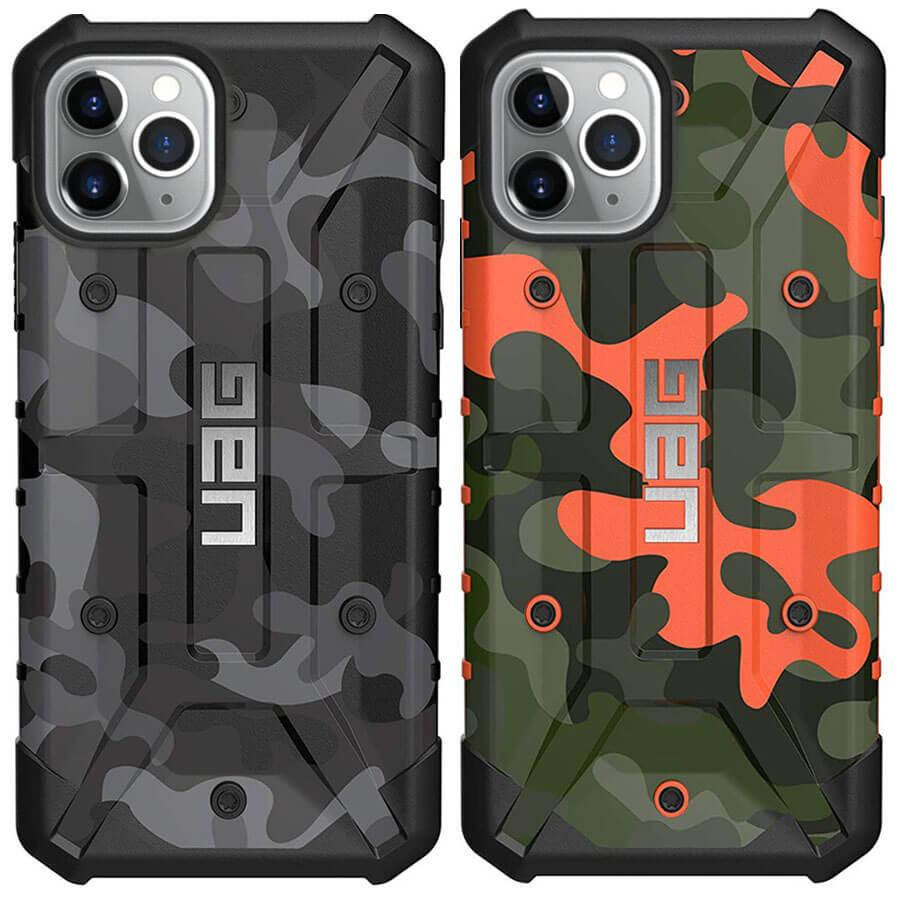 

Ударопрочный чехол UAG Pathfinder камуфляж для Apple iPhone 11 Pro Max (6.5") Оранжевый