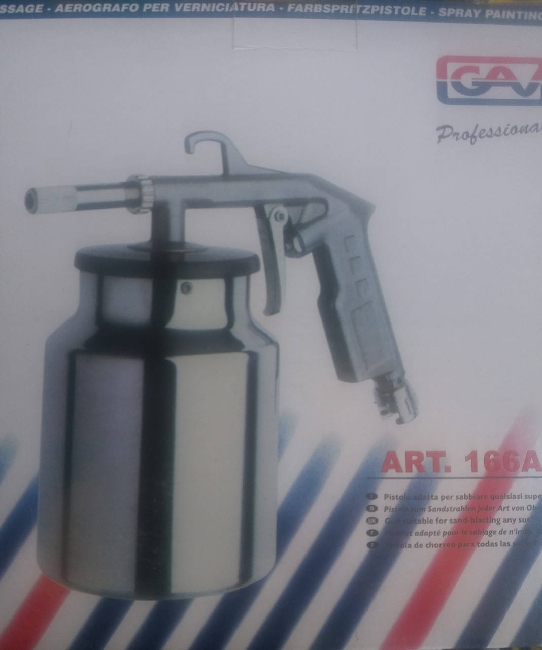 

Пистолет пескоструйный пневматический INTERTOOL PT-0705