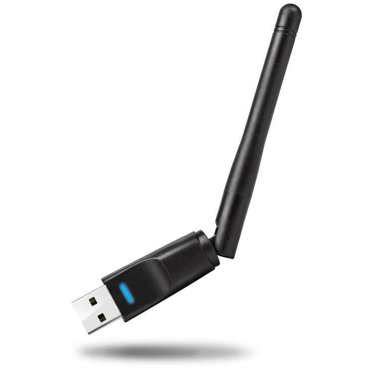 

Wi-Fi USB адаптер MT7601 с антенной 2dBi OEM (no_brands)