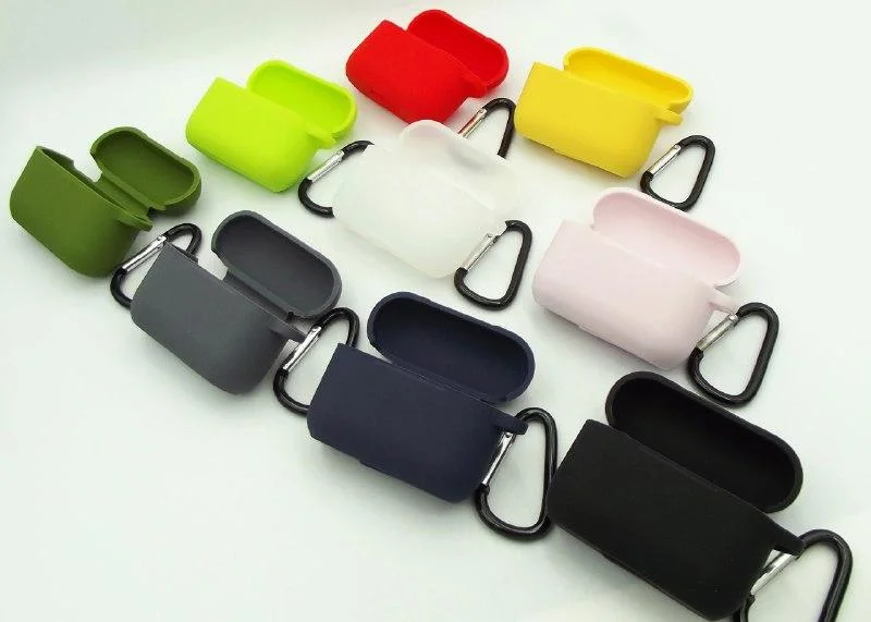 

Чехол силиконовый KeepHone с карабином для наушников Apple AirPods Pro в цветах