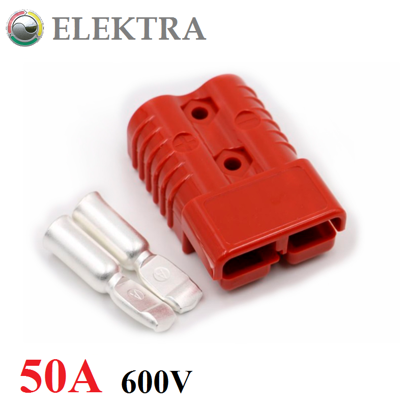 

Разъем силовой Anderson SB50, (биполярный) 50A/600V