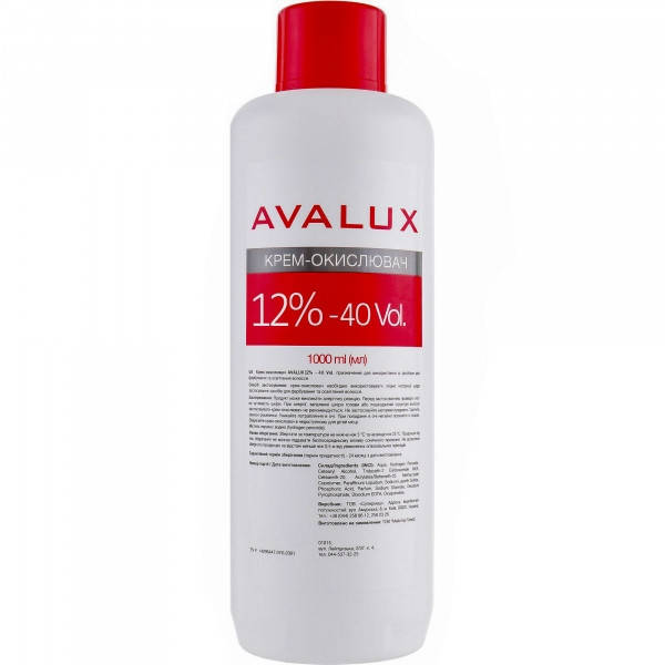 

Крем-окислитель для волос Avalux 12% 60 ml