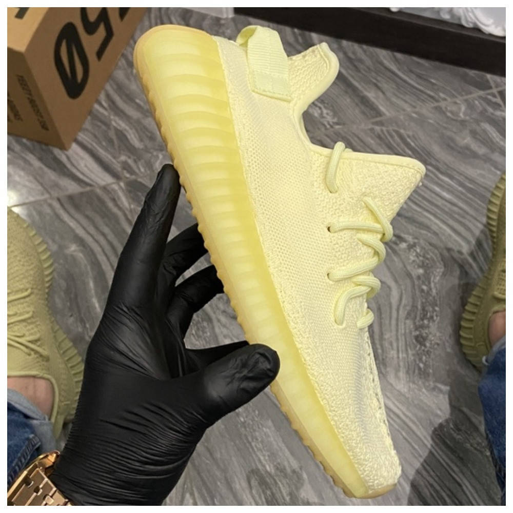 

Мужские / женские кроссовки Adidas Yeezy Boost 350 V2 Butter, кроссовки адидас изи буст 350 в2, Желтый