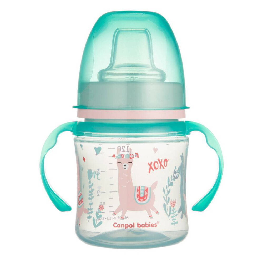 

Поильник тренировочный зеленый 120 мл Canpol Babies EasyStart Sweet Fun (5901691813373), Зелёный