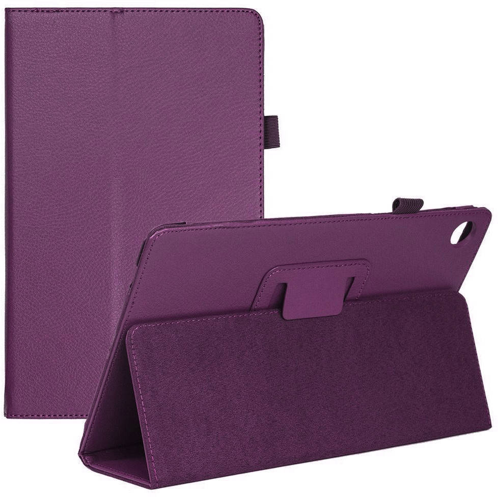 

Чехол Lenovo Tab M10 TB-X306F HD (2nd Gen) New Leather Purple (Леново Таб М10 ХД), Черный