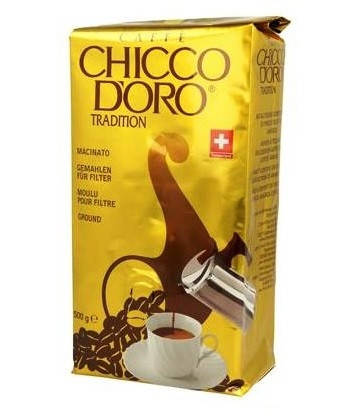 

Кофе зерновой Chicco d'Oro Tradition, 100% арабика. Швейцария. 500г