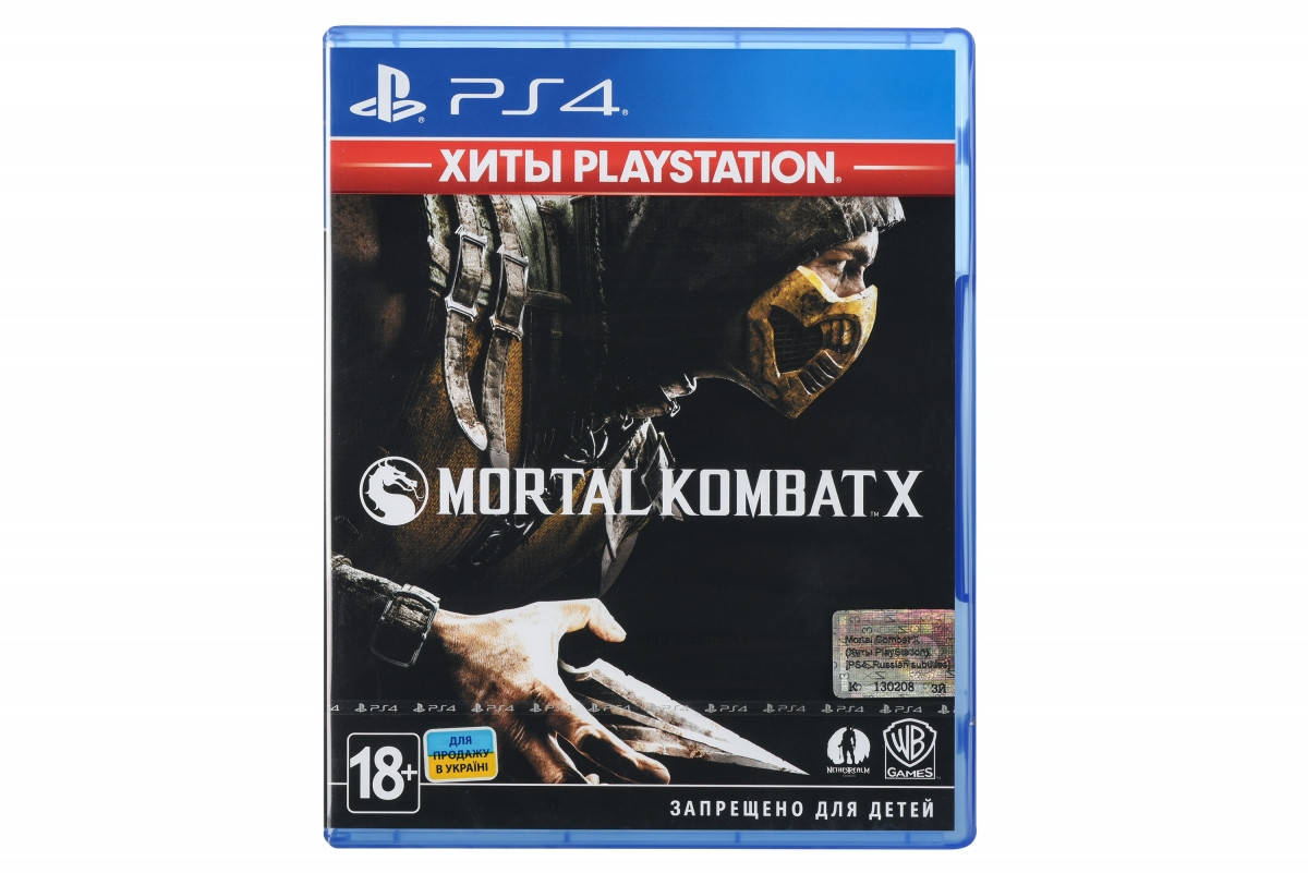

Диск PlayStation 4 Mortal Kombat X (Хіти PlayStation) [Blu-Ray диск]