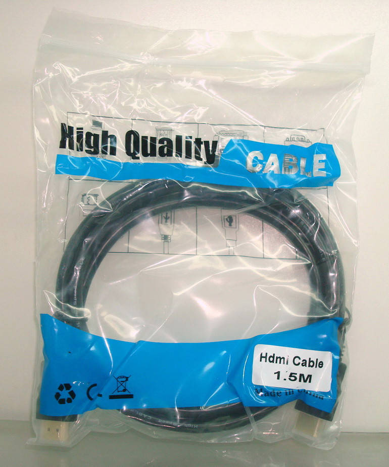 

Межблочный соединительный кабель "HDMI-HDMI" ( 1,5 метра )