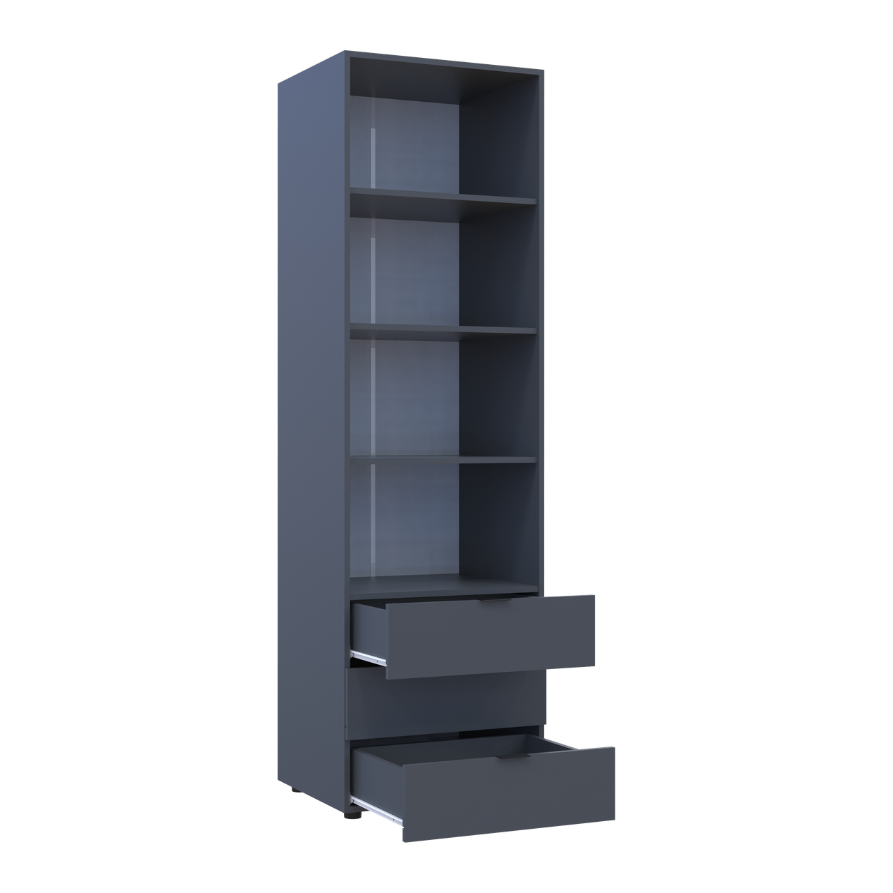 Пенал для одягу Doros Гелар Графіт 3Ш 60х49.5х203.4 (41516132) 5
