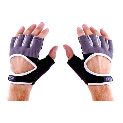 

Перчатки вело, фитнес Ronex Серо-чорный, Размер L, CN-TY0157