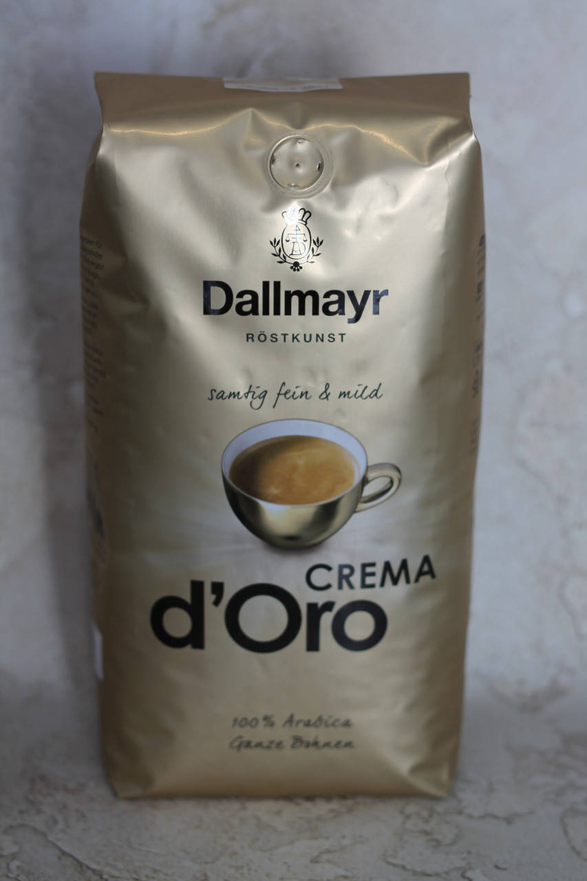

Кава зернова dallmayr crema d'oro 1кг
