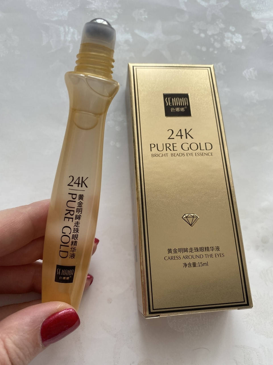 

Ролик для глаз Senana Pure Gold 24 k 15 ml