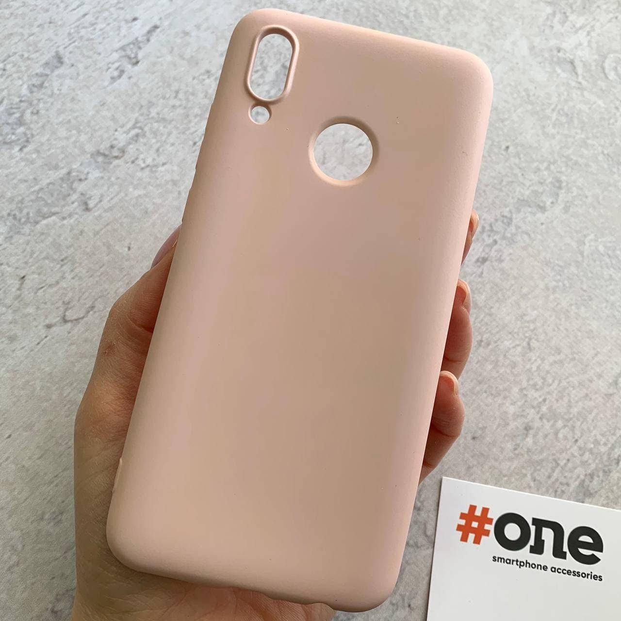 

Чехол для Huawei P Smart 2019 с микрофиброй накладка чехол на телефон хуавей п смарт 2019 пудровый CFH