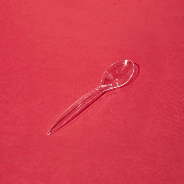 

Чайная ложка прозрачная премиум Bittner (100 шт\2000 шт), Прозрачный