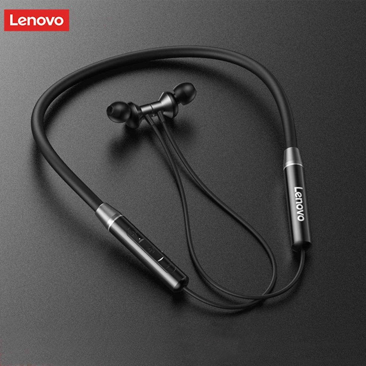 

Беспроводные наушники Lenovo HE05 Чёрные блютуз bluetooth, Черный