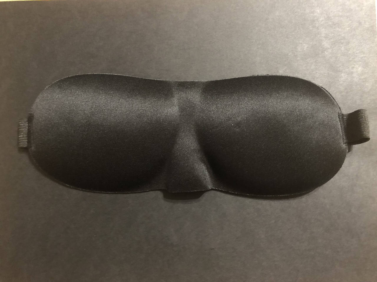 

Маска для сна на липучках 3 D, чёрная, Черный