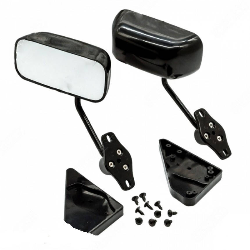 

Зеркало боковое универсальное F1-Sport LADA черный глянец