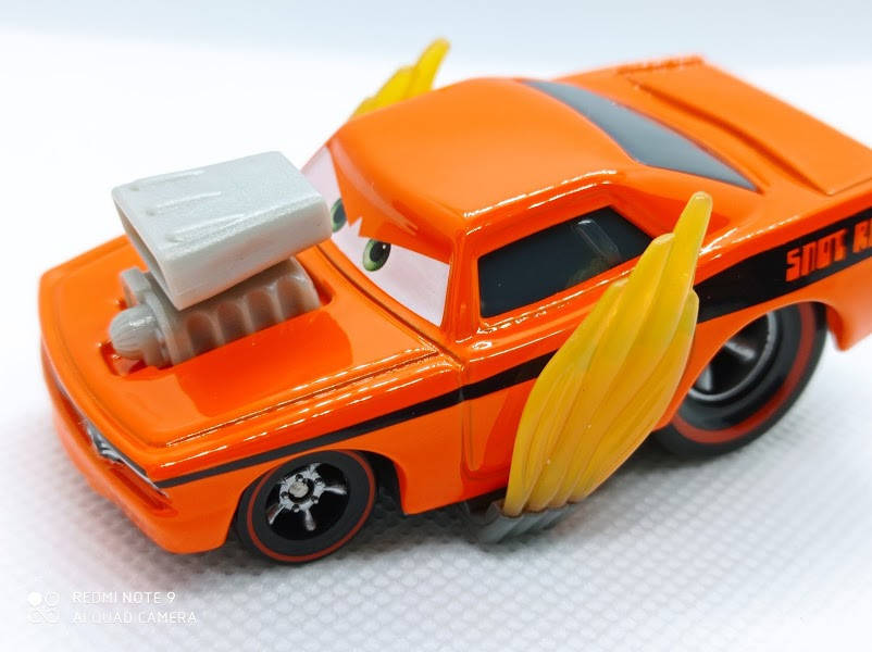 

Тачки: Сморкач (Snot Rod) Disney Pixar Cars. Cars / Тачки "Tuners" Сморкач (Snot Rod), Оранжевый