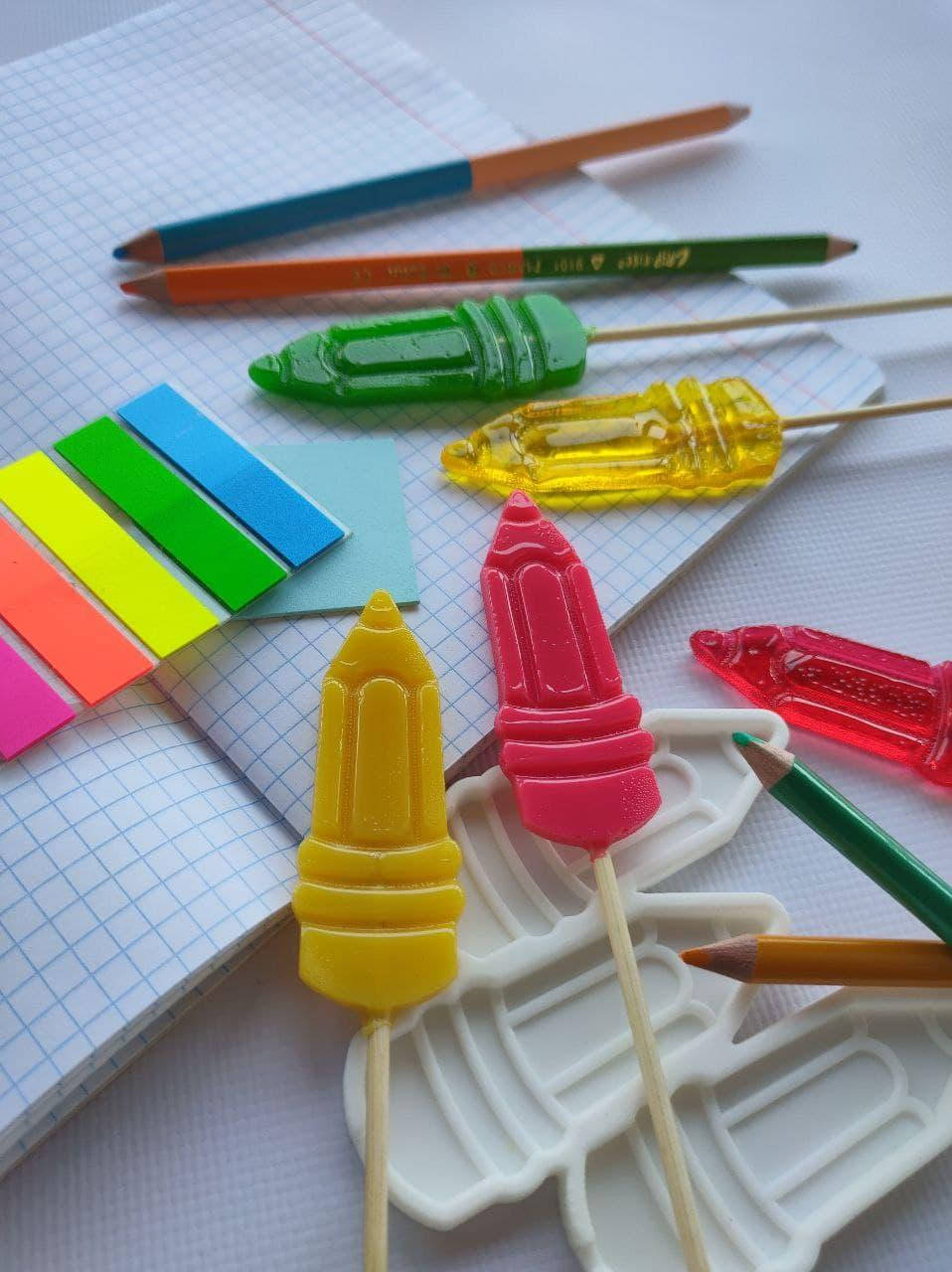 

Силиконовый молд для леденцов "Карандаш 1"