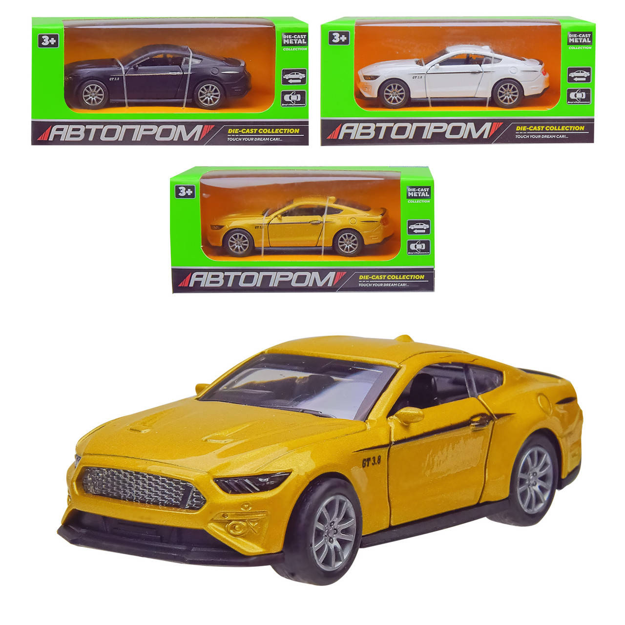 

Игрушка машина металлическая "АВТОПРОМ", A3244, Разные цвета