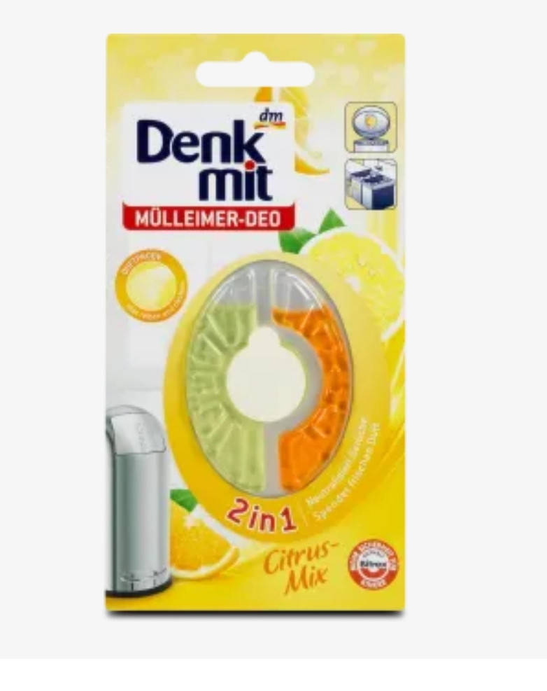 

Denkmit Mülleimer-Deo 2in1 Освежитель-нейтрализатор запаха для мусорного ведра 1 шт.