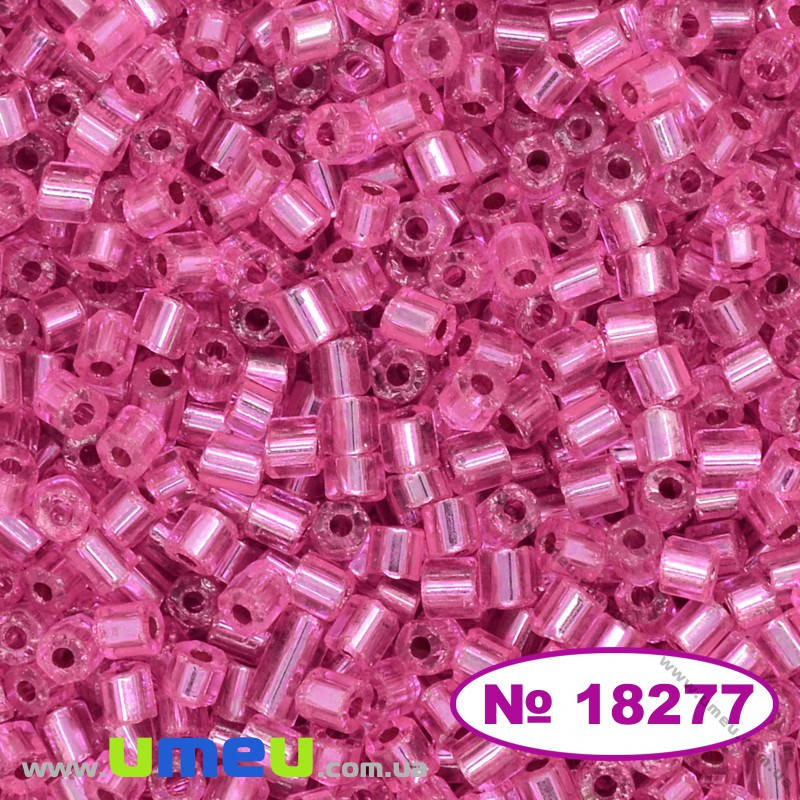 

Бисер чешский Рубка №18277, 10/0, Розовый блестящий, 5 г (BIS-024313)
