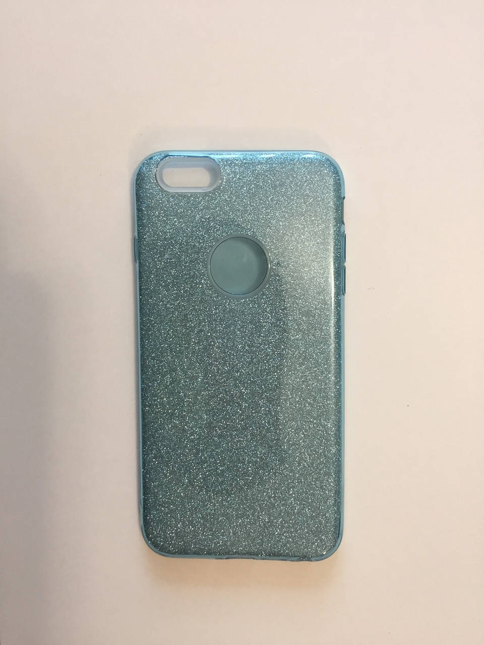 

Чехол накладка на iPhone 7,8 Shine яркий цвет с блестками, Бирюзовый