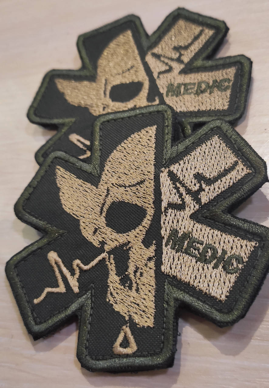 

Нашивка Medic/олива