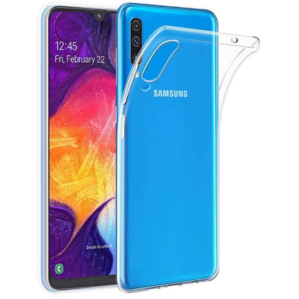 

Силиконовый чехол для Samsung A30s / A50 / A50s, Белый