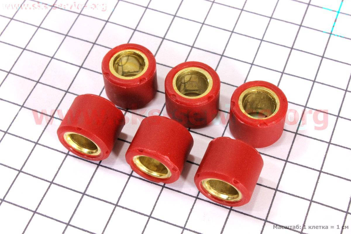 

Ролики вариатора 16*13 - 7,5 гр на скутера 4 т Honda/GY6