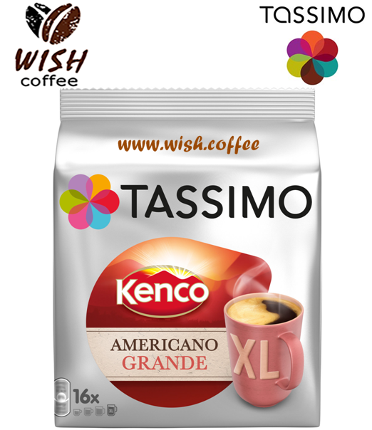 

Кофе в капсулах Тассимо - Tassimo Kenco Americano Grande XL (16 порций)