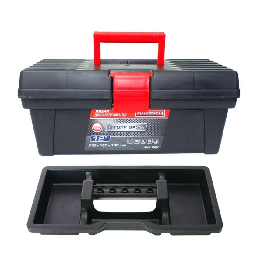 

Ящик для инструментов 12" Stuff Basic 312*167*130мм Haisser 65560 (90007)