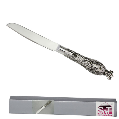 

Нож для торта 29,5 x 3,5 x 3,5 см Виноград S&T (37232)