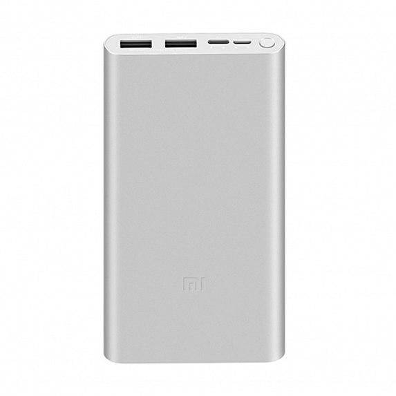 

Портативная батарея Xiaomi Mi Powerbank 3 10000 mAh Silver (PLM13ZN) (VXN4259CN)