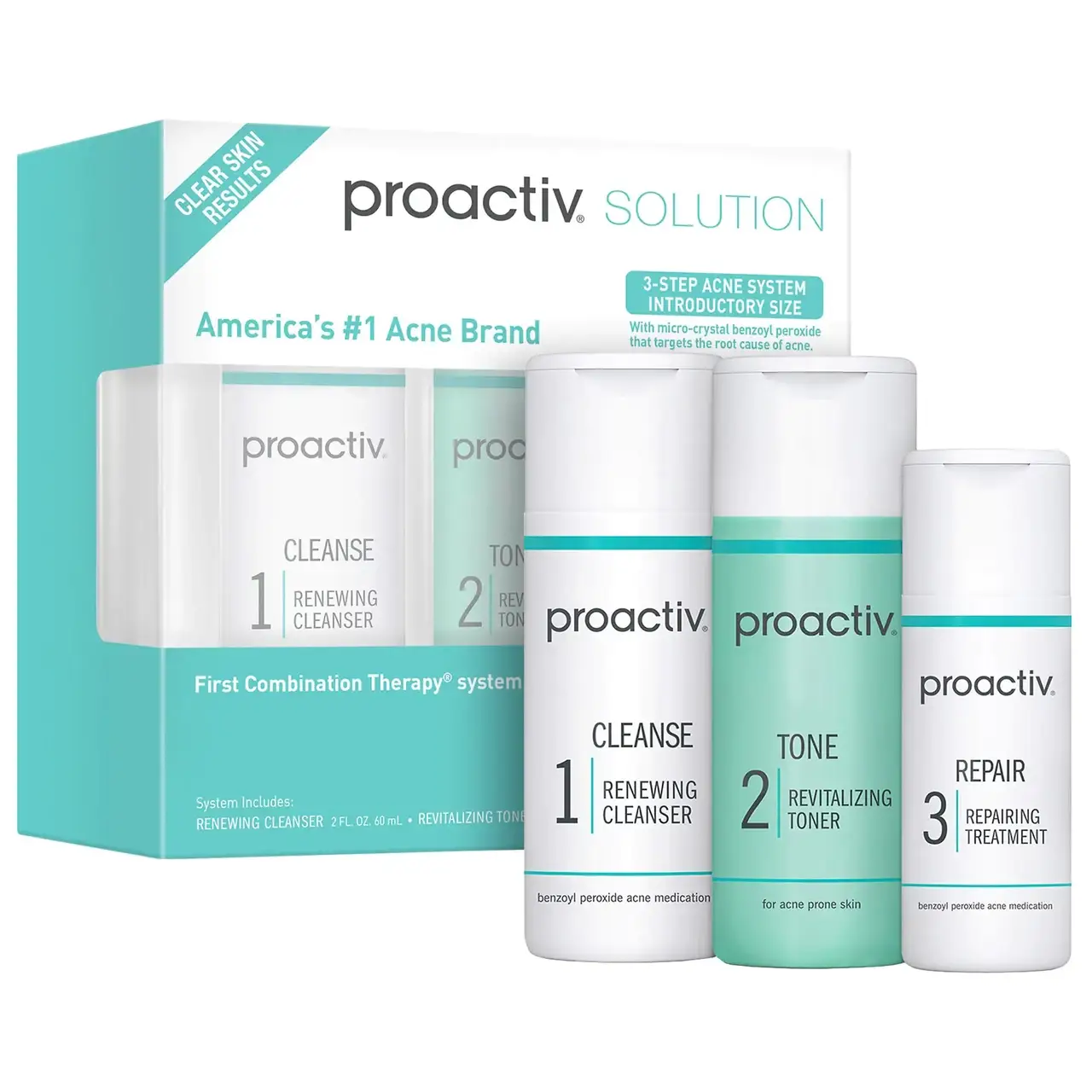 

Набор средств от прыщей (акне) Proactiv Solution (60 дней)