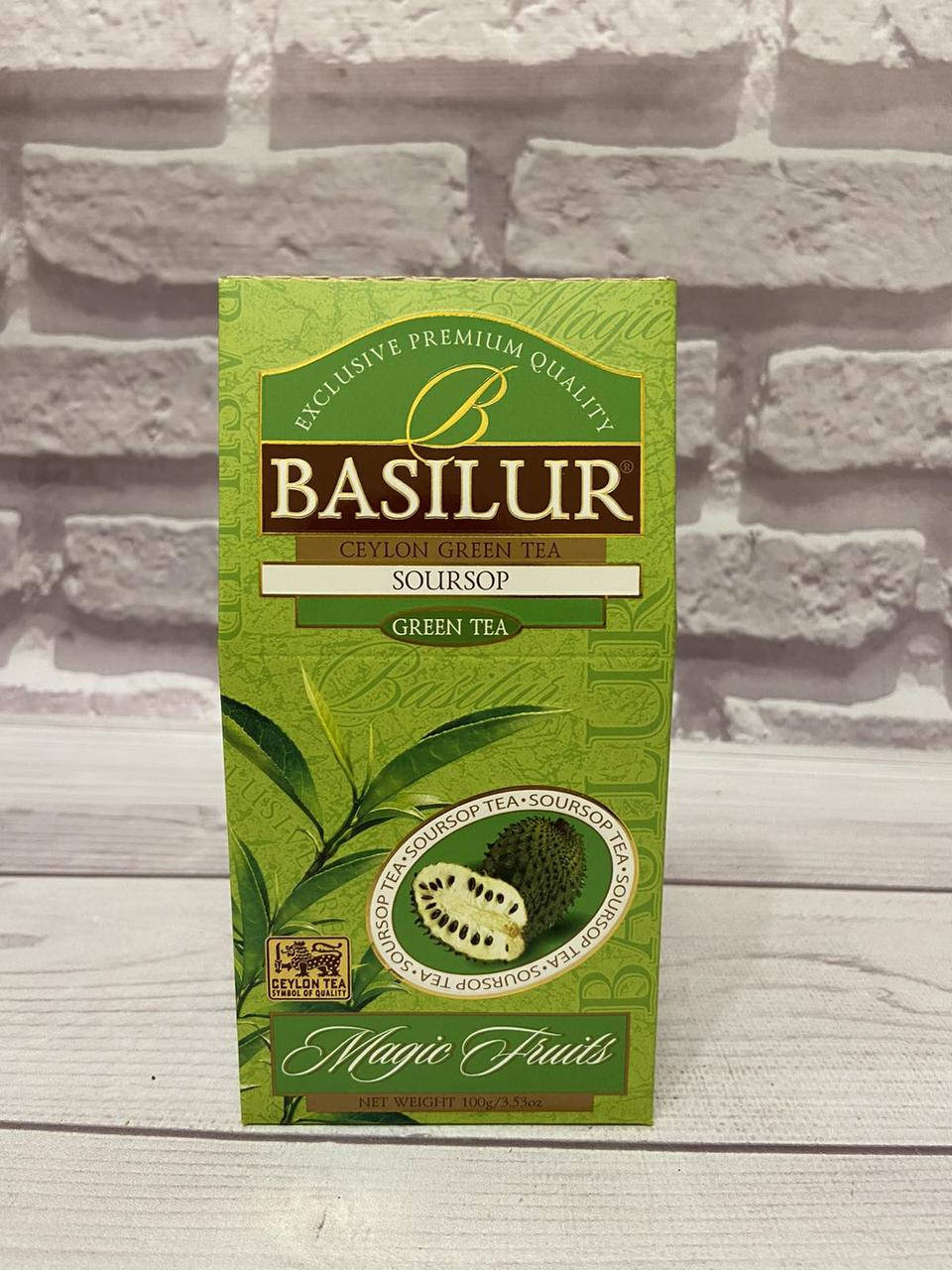 

Чай зеленый Basilur коллекция Волшебные фрукты Саусеп 100г