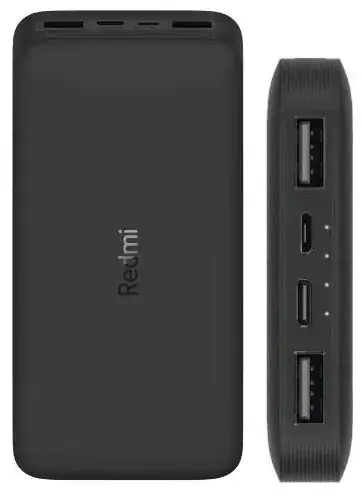 

Повербанк Xiaomi Redmi 18W Fast Charger Power Bank 20000 mAh BLACK