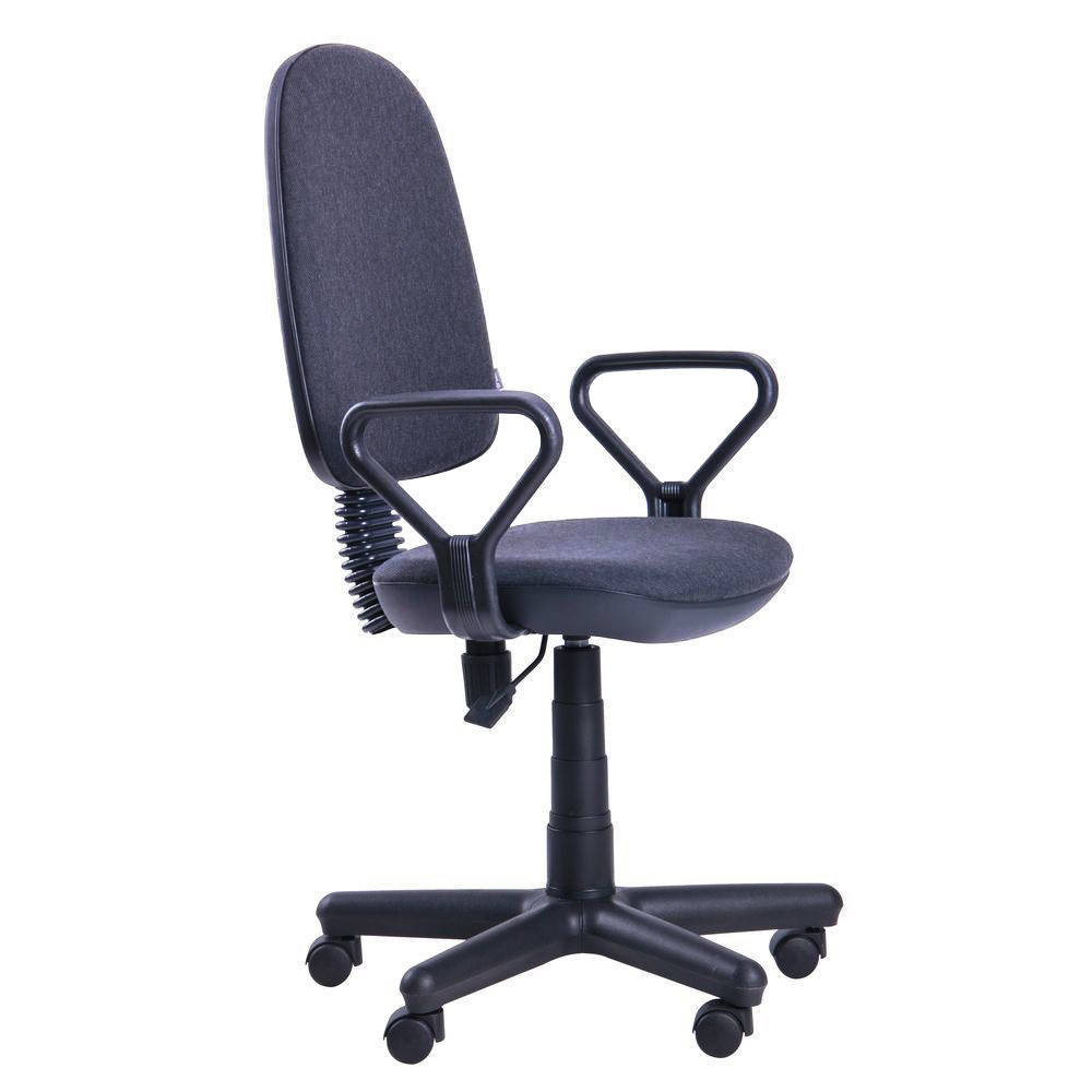 

Стілець комп'ютерний AMF Comfort NEW чорний чорно-сірий