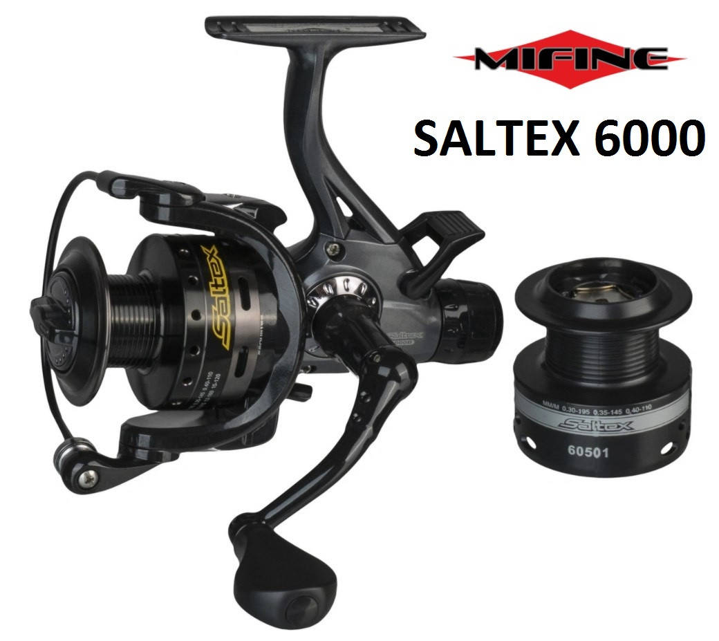

Карповая катушка MIFINE SALTEX  с байтрайннером 5+1ВВ