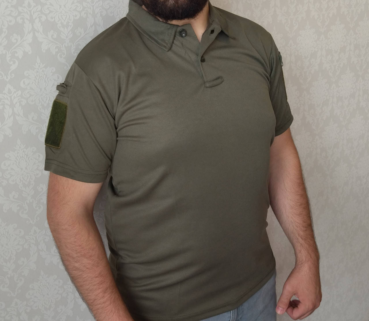 

Тактична футболка поло з липучками, Туреччина | Тактическая футболка поло с липучками Турция