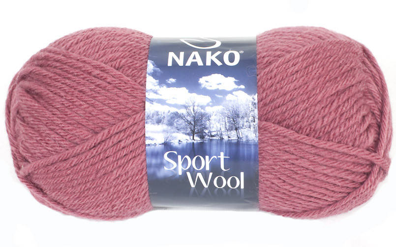 

Nako Sport Wool сухая роза № 327