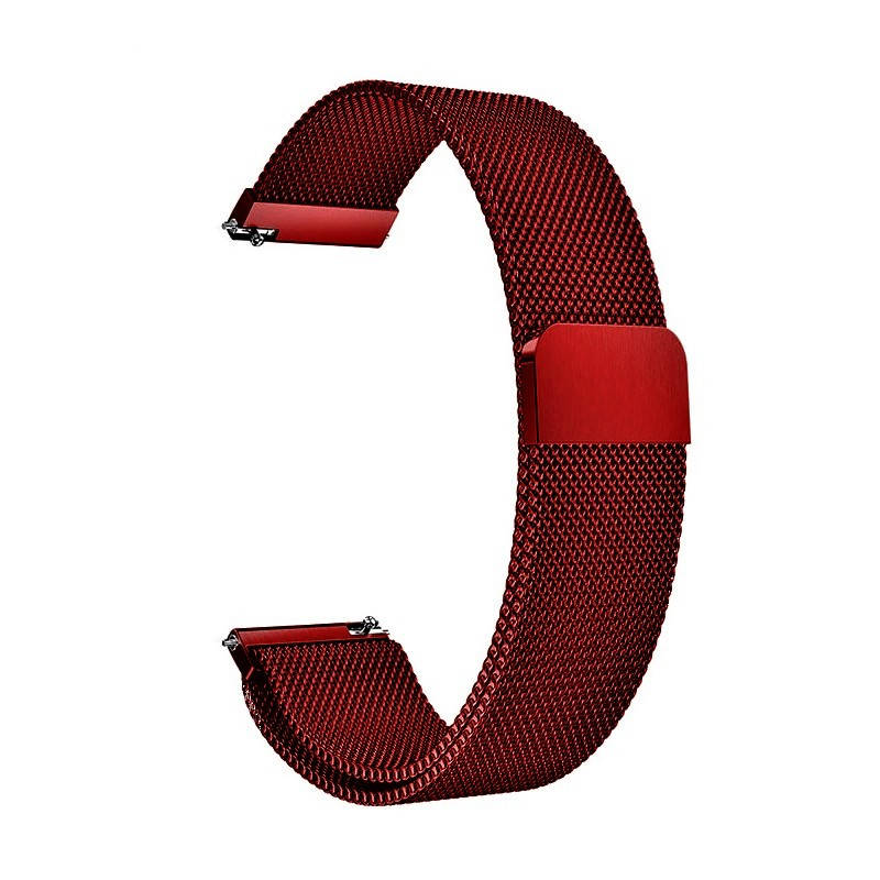 

Ремешок для часов Melanese design bracelet Universal, 20 мм Marsala