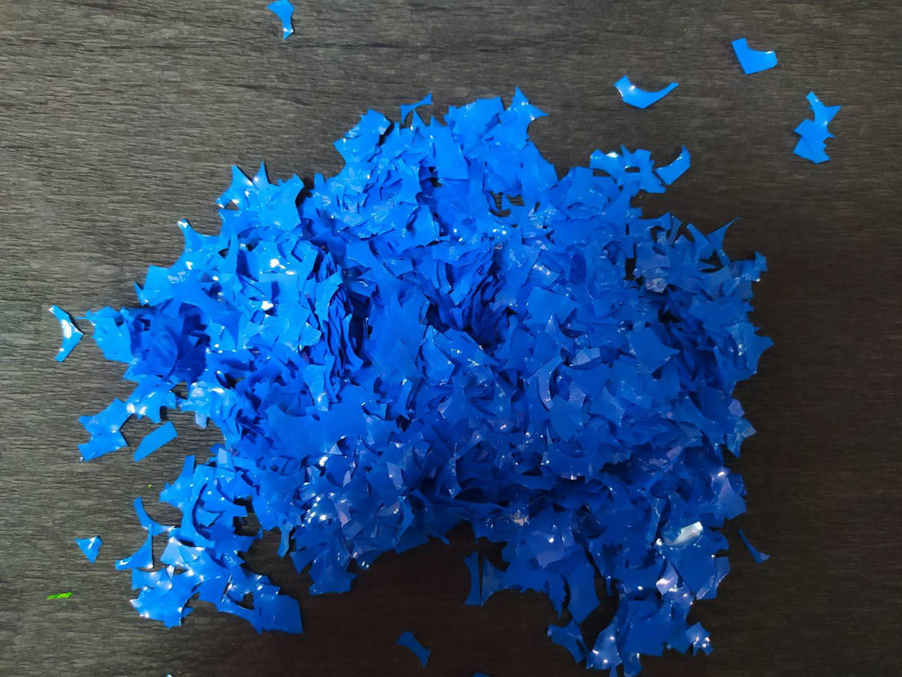 

Аксесуари для свята конфеті мішура синій 100грам