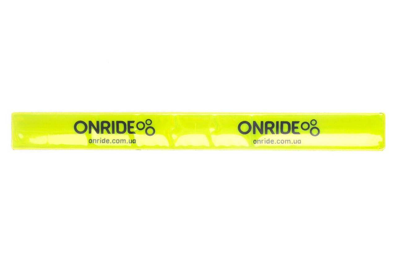 

Светоотражающая полоска на запястье или штаны, фликер ONRIDE логотип ONRIDE