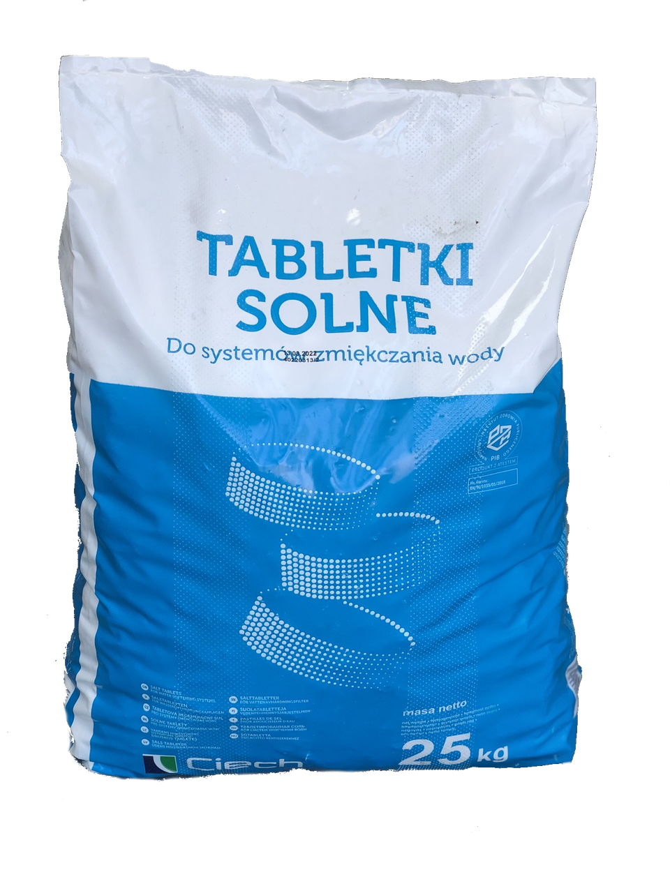

Соль таблетированная Ciech, мешок 25 кг (Польша)