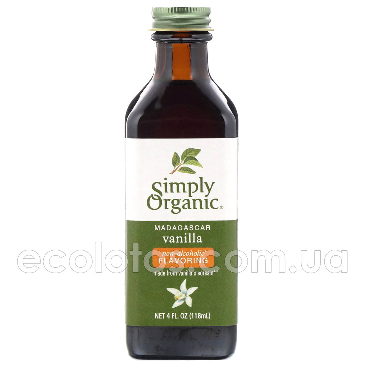 

Ванильный экстракт бесспиртовой "Simply Organic" 118 мл, Мадагаскар