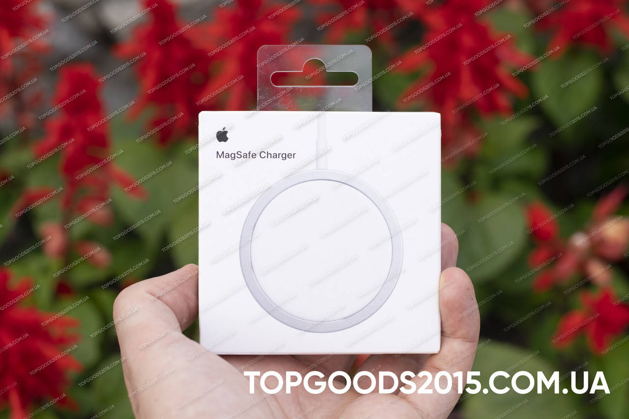 

Безпроводная зарядка для айфон iphone Apple MagSafe Charger, Белый