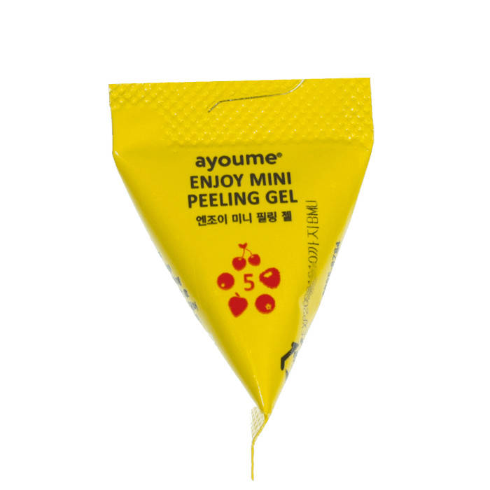 

ПИЛИНГ-ГЕЛЬ С ФРУКТОВЫМИ КИСЛОТАМИ AYOUME ENJOY MINI PEELING GEL 3 Г