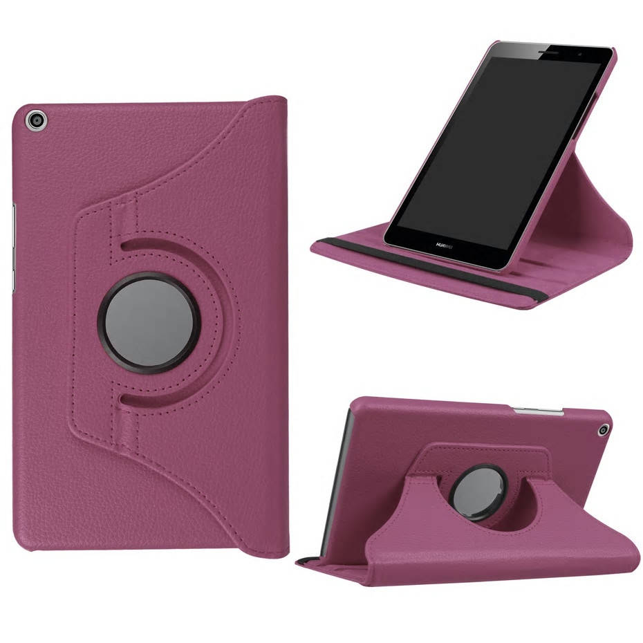 

Чехол поворотный для Huawei Mediapad T3 8 KOB-L09 KOB-W09 8.0" TTX 360 Leather case Purple (Фиолетовый)